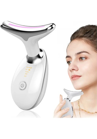 Mufunye Ems Mikro Akım Yüz Ve Boyun Masaj Aleti - Gözenek Temizleme, Kırışıklık Azaltma, Cilt Sıkılaştırma Çok Renkli