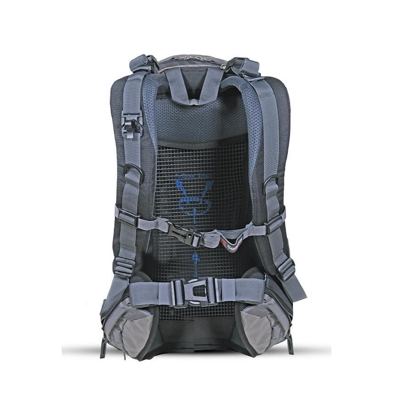 Senterlan Ruff Backpack 40 Litre Sırt Çantası Siyah Siyah