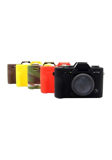 Puluz Soft Silicone Protective Case For Fujıfılm Xt10 Black