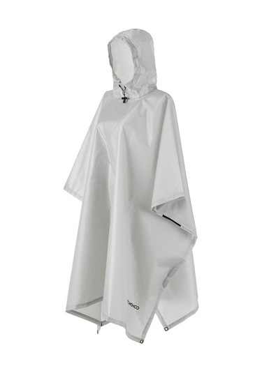 Skycity 210d Poliester Çok Amaçlı Outdoor Poncho - Pu8000mm Su Geçirmez, Çadır Matı/s Güneş Barı, Ultra Hafif, Gri Renk Çok Renkli
