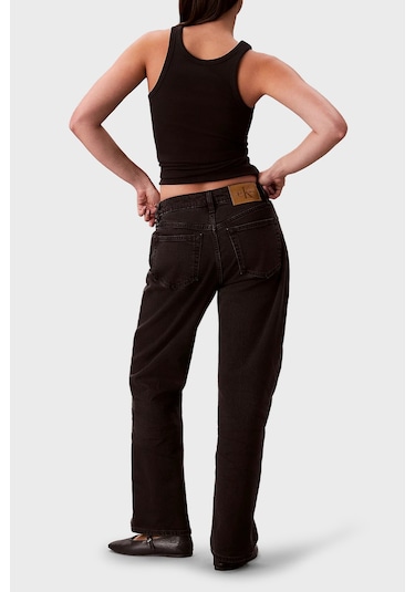 Calvin Klein Bayan Kot Pantolon Lv047b909g 846 Siyah Siyah