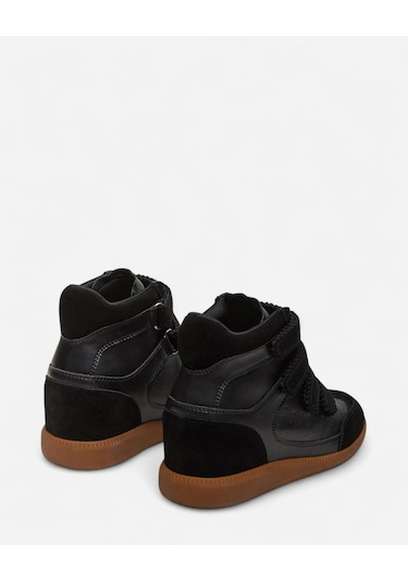 Steve Madden Mustang Black Sued Kadın Siyah Sneakers Mustang Steve Madden Mustang Black Sued Kadın Siyah Sneakers Mustang