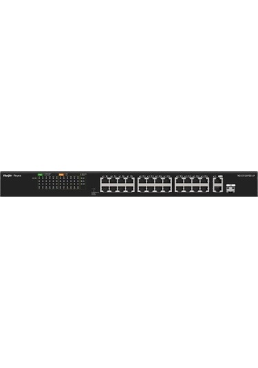 Ruijie Reyee Ruijie-reyee Rg-es126fgs-lp 24 Port Poe+ 10-100 Mbps + 2 Port 10-100-1000 Mbps Uplink + 1 Port Sfp