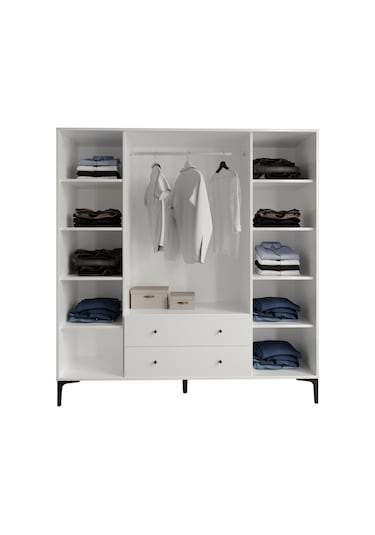 Trio White Xl Dolap %100mdf