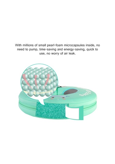 Geeksen Mambobaby B510 Şişme Gerektirmeyen Bebek Boyun Simidi - 0-6 Ay Havuz Ve Küvet Kullanımı İçin