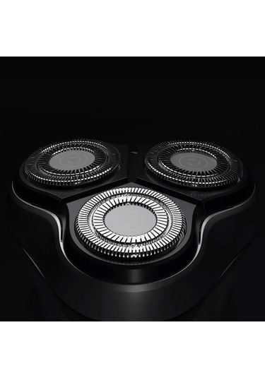 Mufunye 3d Elektrikli Tıraş Makinesi Yedek Başlığı - Yüksek Verimli Ultra İnce Kesici, Otomatik Bileme