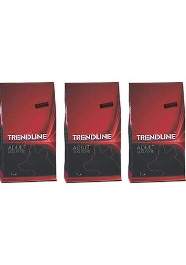 Trendline Dog Kuzu Etli Yetişkin Köpek Maması 3 x 1 KG