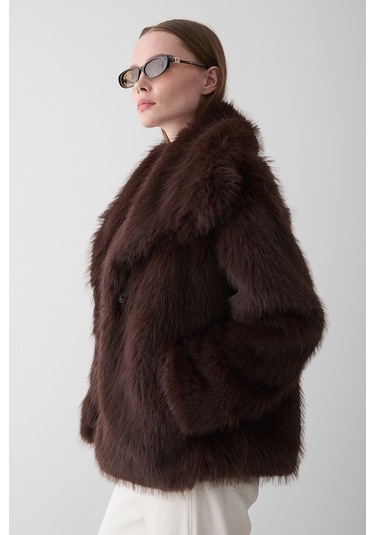 Kahverengi Britney Kürk - 8900 Kahverengi