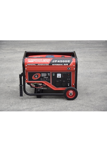 Kimmeer Plus JP4500E 3 KW Marşlı İpli Bakır Sargı Benzinli Jenaratör