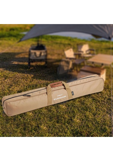 Suntek Gölgelik Direk Çantası Oxford Kumaş Piknik Kahverengi Kahverengi