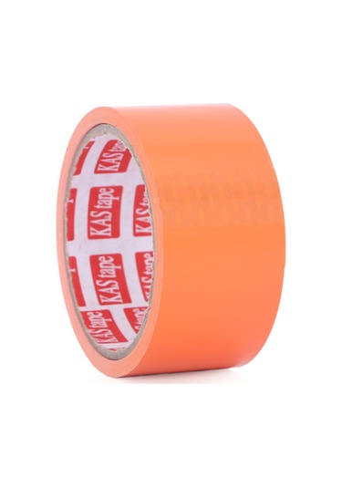 Turuncu Cam Montaj Bandı 45 Mm Pvc Bant Tamir Bandı 30 Metre 6 Ad