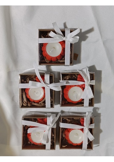 Bal Kabağı İçinde Mum 10 Adet