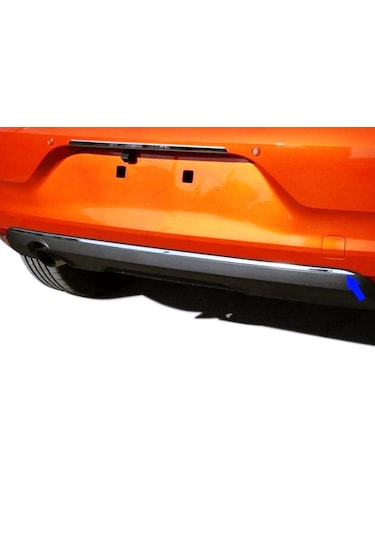 Renault Clio 5 Hb Krom Arka Tampon Çıta 2019 Sonrası P.çelik