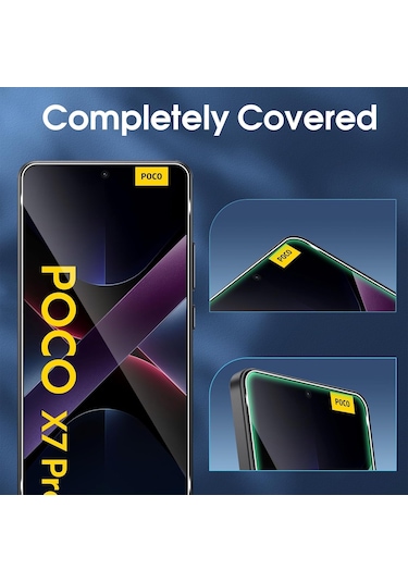 Xiaomi Poco X7 Pro Uyumlu Ekran Koruyucu 9h Temperli Cam Şeffaf