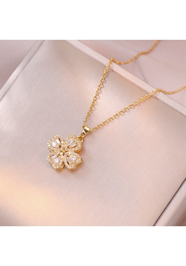 Bayan Kolye: Moda Estetiği Titanyum Çelik Kolye No.111 Çok REnkli