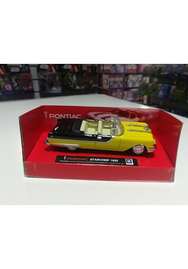 Sunman Klasik Metal Model Araba Pontıac1955 1:43 Ölçek