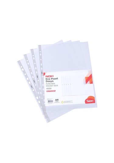 Noki Telli Dosya 50'li + Noki Eco Poşet Dosya 100'lü