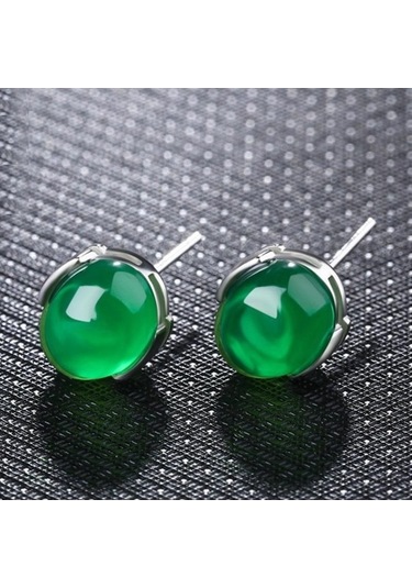 Novahub Yeşil Bella Kutusu Etnik Damızlık Küpe Moda Takı Kadınlar Için Kırmızı Yeşil Taş Küpe Parti Düğün Hediyesi Çok Renkli Çok Renkli