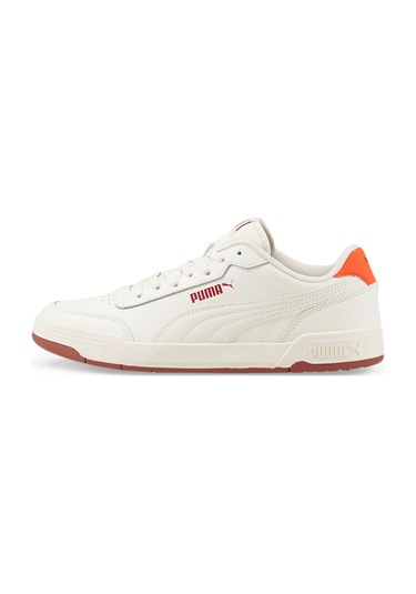 Puma Caracal Unisex Spor Ayakkabı 369863 37 Krem - Turuncu