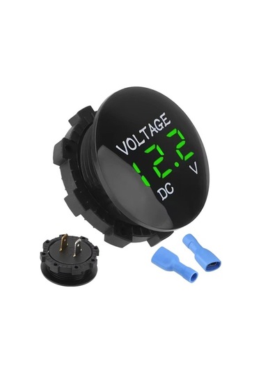 Maoyaya Akü Test Cihazı 12v, Voltmetre Akü Monitörü, Su Geçirimi Ölçer/