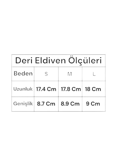 Mood Agenda Hakiki Deri Soğuğa Dayanıklı Termal Eldiven Siyah