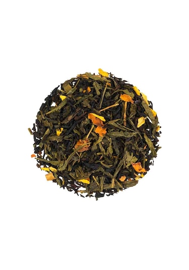 Tea Co. Long Island Şeftali & Güllü Yeşil Siyah Çay Müslin Torba 12 x 2 G