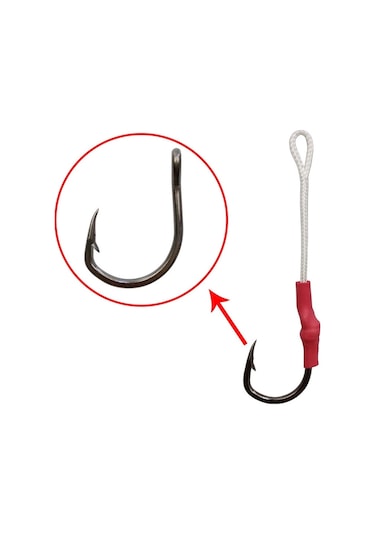 MSO VIP Kalite Süper Güçlü Paslanmaz Çelik Olta SS 10827 İğne