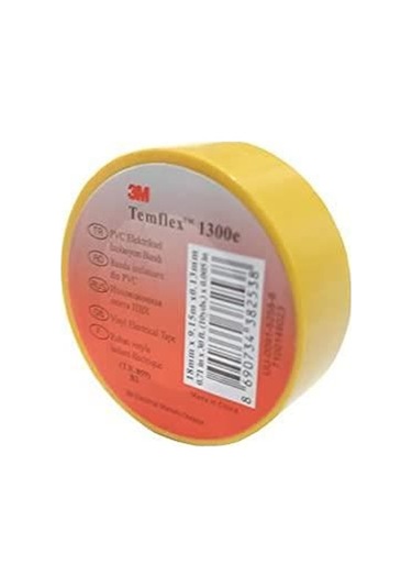 3m Temflex Sarı İzole Elektrik Bant 18 Mm Diğer