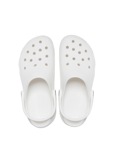 Crocs Classic Platform Clog W - Siyah-206750 Beyaz
