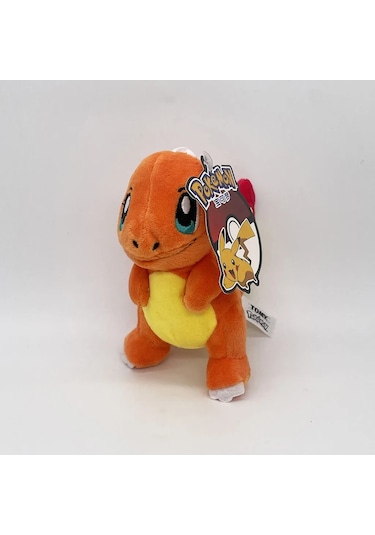 Charmander 12cm Pokemon Peluş Oyuncak Figür Anahtarlık Çanta Süsü