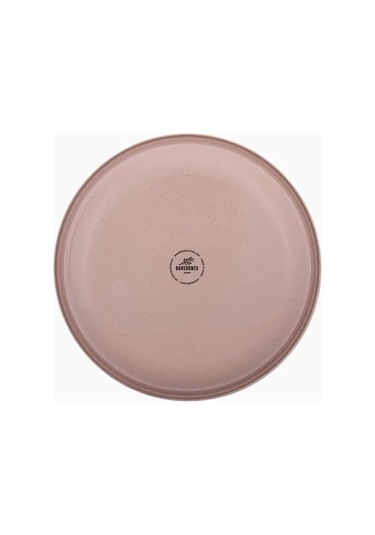Barebones Rolled Enamelware Plate Kamp Mutfağı 4 Lü Emaye Tabak Mutfak Aksesuarları Toz Pembe