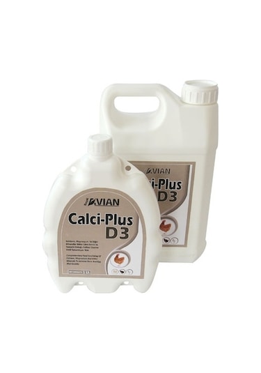 Calci Plus D3 1 Lt Kanatlılarda Kabuk Kalitesi Desteği