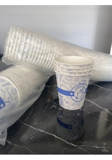 7 Oz Karton  Bardak - 1000 Adet