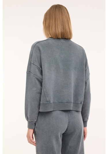 Lumberjack Wl Bırdıe 16ss407 4pr Antrasit Kadın Sweatshirt Gri