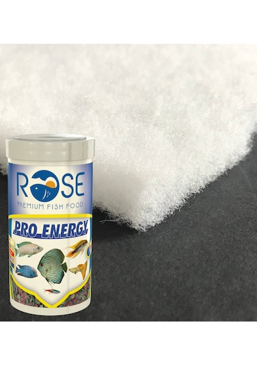 Rose Pro Energy 100ml Kutu Balık Yemi, Soffice 80gr 34x180cm Elyaf
