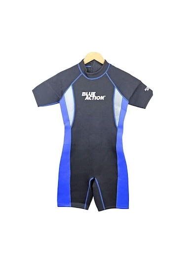 Blue Action Şorti Dalış Elbisesi 1 Mm Small Çok Renkli