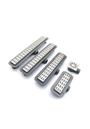 Lineer Duş Kanalı Yandan Çıkışlı 20 Cm