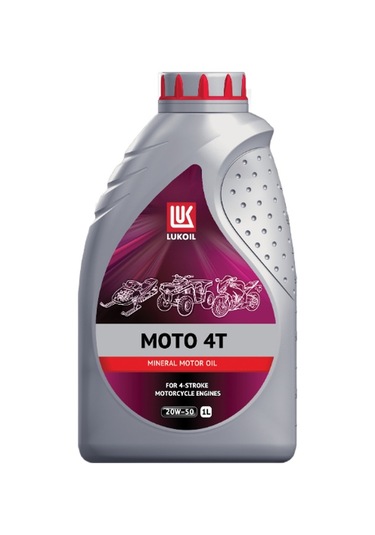Lukoil Moto 4 T 20W-50 Motosiklet Yağı 1 L