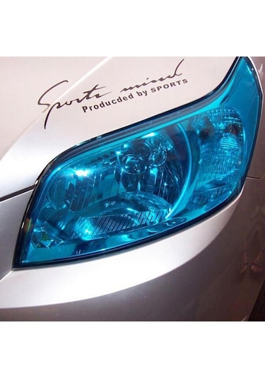 MAVİ TRANSPARAN FAR FİLMİ 30 CM X 1 METRE