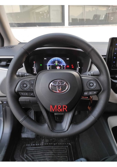 Toyota Corolla 2021-2024 Kaplama Deri Direksiyon Kılıfı