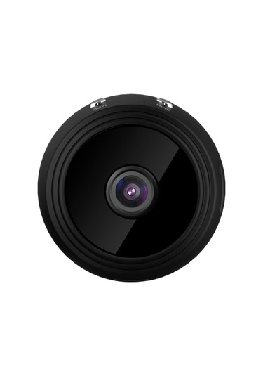 Mini Kamera Ev Gözetim Kamerası Görüntülü Arama Kızılötesi Gece Görüşü Hareket Algılama Ev Araba İç Mekan Dış Mekan Güvenlik Siyah