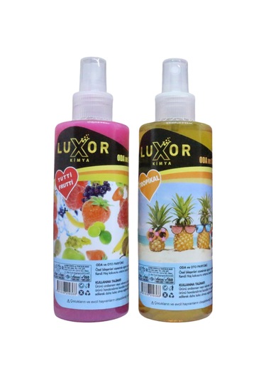 Luxor Kimya Tutti Frutti ve Tropikal Oto Kokusu 2x200 ML