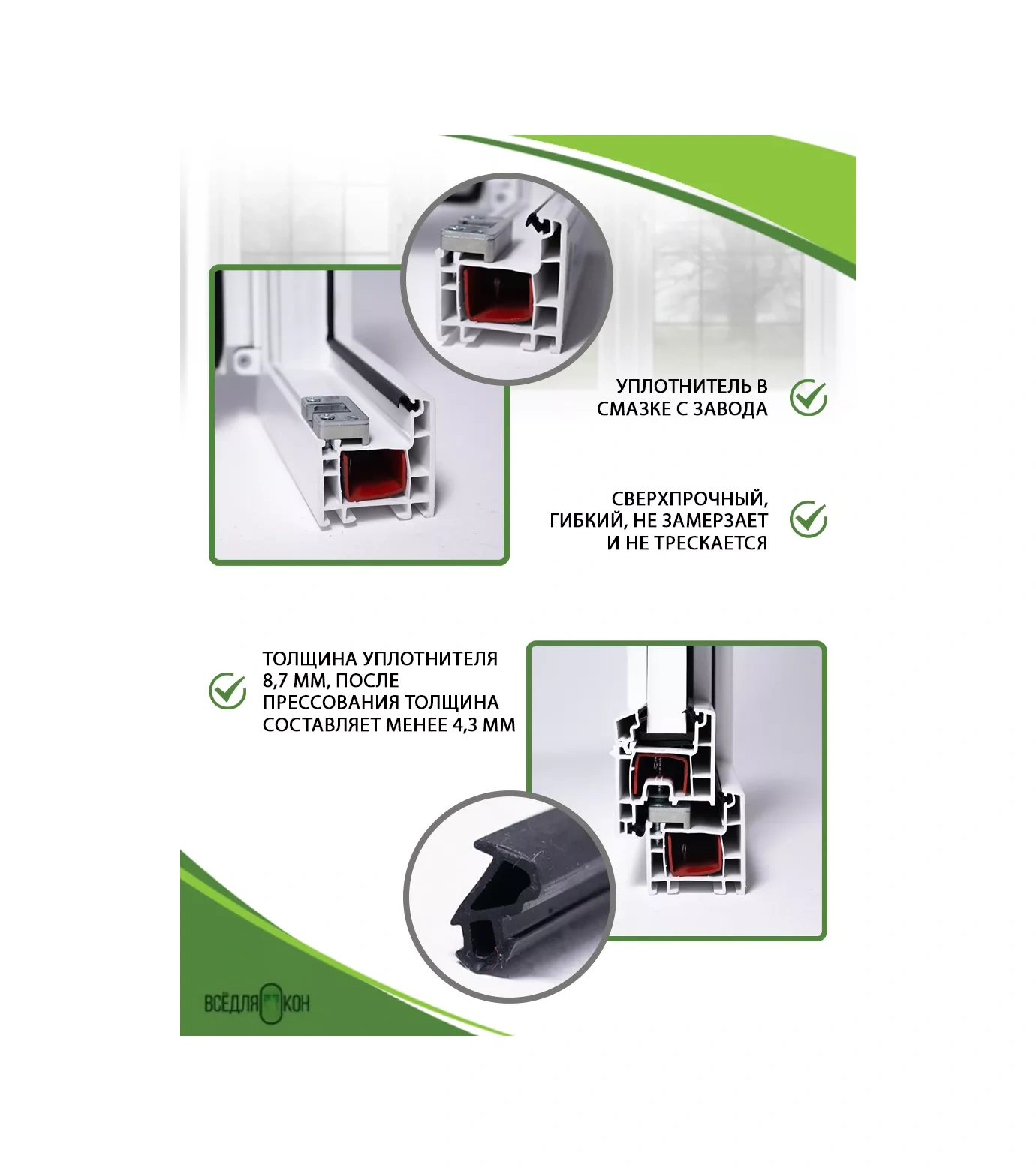 Vse Dla Okon. Pvc Pencere Contası 103734090 Diğer