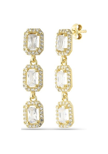 Glorria Gümüş Baget Küpe (497338604)