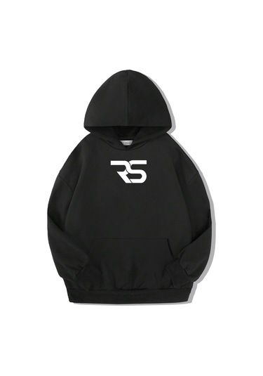 Brz Kids Unisex Çocuk Rafa Silva Hoodie Siyah