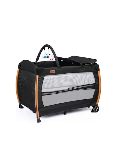 Comfymax Power Park Yatak Oyun Parkı 70x110 - Cosmos Black