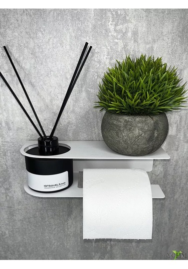Ychm Delme Gerektirmeyen Kendinden Yapışkanlı Tuvalet Kağıdı Tutucu 196879713 Beyaz