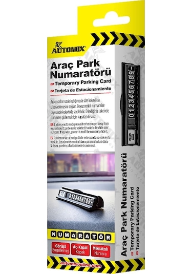 Automix Araç Park Numaratörü