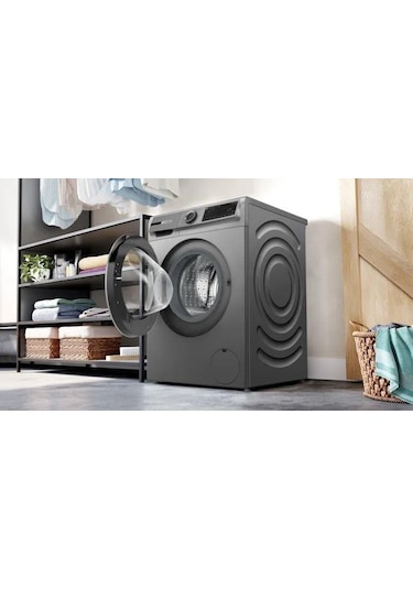 Bosch WGK264ZRTR 11 KG 1400 Devir Çamaşır Makinesi Antrasit