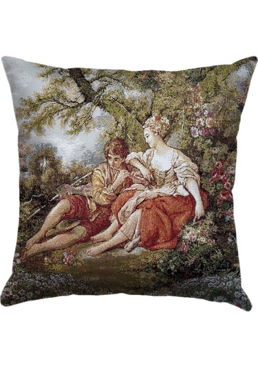 K9-Dokuma Goblen Kırlent Kılıfı